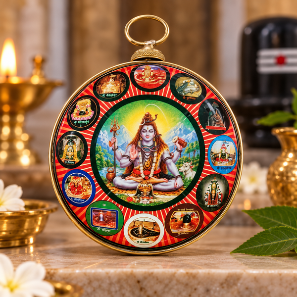 12 jyotirling shivling Hanging Yantra