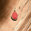 Original Red Ganesh Ji Locket