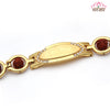 Om Namah Shivay Bracelet with Natural Rudraksha Beads