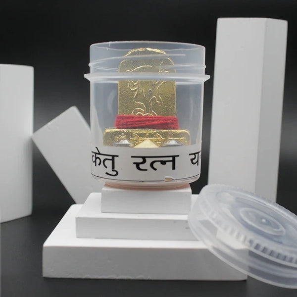 Original Gold Plated Ketu Ratna Yantra