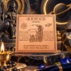 Premium Quality Shri Shani Yantra - Copper Engraved Yantra | श्री शनि यंत्र