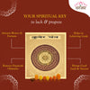 Multicolor Copper Kuber Yantra( 3X3)