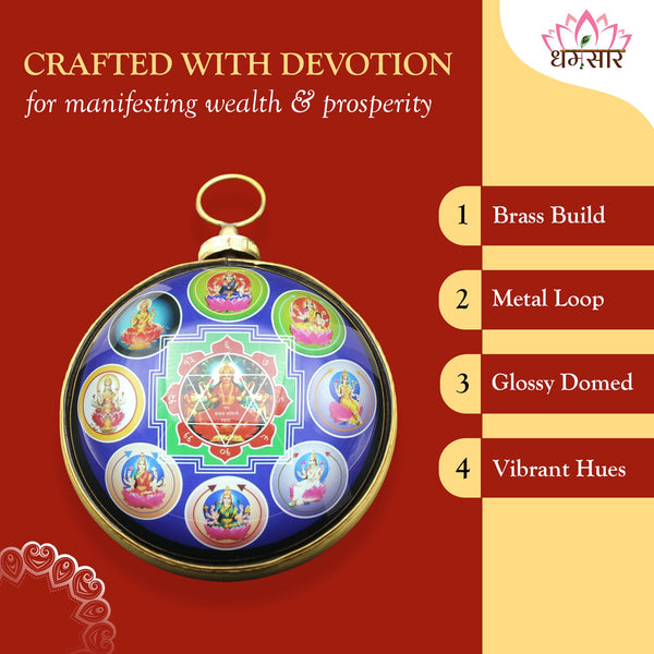 Ashtalakshmi Hanging Yantra