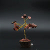 Pack of 12 Crystal Stone Tree With Golden Wire Box (Small Size)