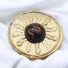 Original Kaal Sarp Stone Yantra for Pooja,Energized Devotion Kaal Sarp Dosh, Nivaran Yantra,Golden Plated Kaal Sarp Pocket Size Yantram for Worship