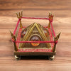Original Baglamukhi Raksha Kavach Sutra Yantra (6inch)