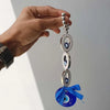 Evil Eye Hanging for Home Entrance Office Car, Original Vastu Feng Shui Evil Eye for Good Luck Positivity Prosperity, Nazar Battu Showpiece Ornaments (1pcs)