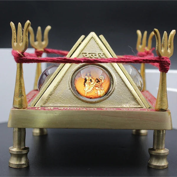 Original Baglamukhi Raksha Kavach Sutra Yantra (6inch)