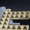 Copper Swastik Pyramid Vastu Yantra for Door Entrance, Golden Swastik Pyramid for Home Office Shop Factory, Mandir, Religious Holy Swastik for Positivity, Prosperity and Success