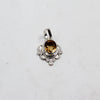 Sunela Locket Stone Design Silver Coated Pendant