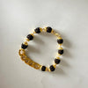 Black Rudraksha Chain Bracelet