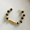 Black Rudraksha Chain Bracelet