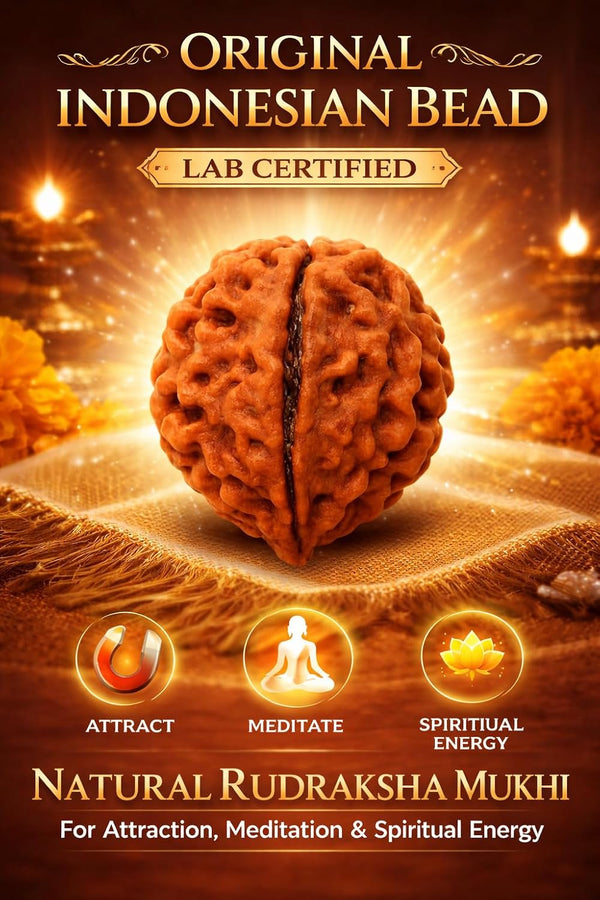 14 Rudraksha Mukhi OriginalBead | Lab Certified Natural Rudraksha