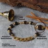 Black Rudraksha Chain Bracelet