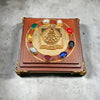 Maha Meru Shree Yantra with Chowki,Meru Yantra for Puja & Spiritual Practice