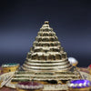 Maha Meru Shree Yantra with Chowki,Meru Yantra for Puja & Spiritual Practice