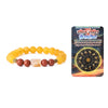 Pisces Rashi Bracelet with Yellow & Red Beads