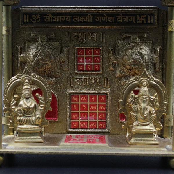 Sri Saubhagya Laxmi Ganesh Yantra Chowki
